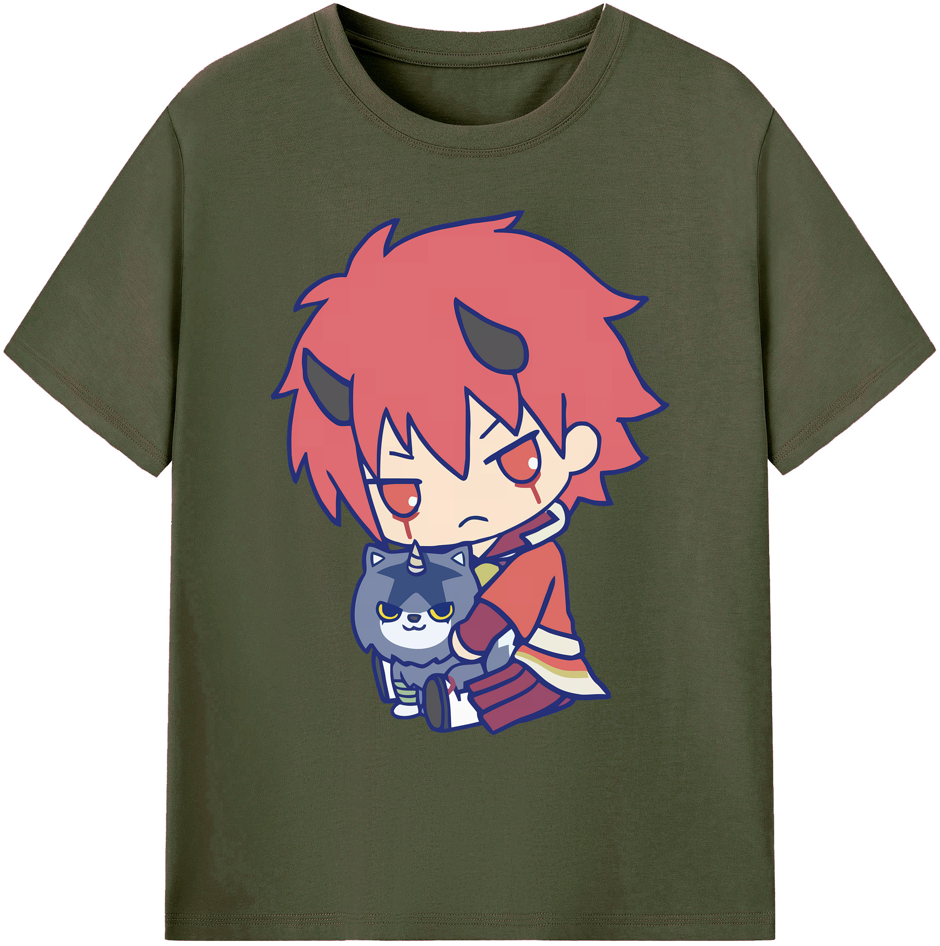 （画像用） 転スラ Regarding Reincarnated to Slime 綿100％ メンズ半袖Tシャツ｜肌触りやわらか＆通気性